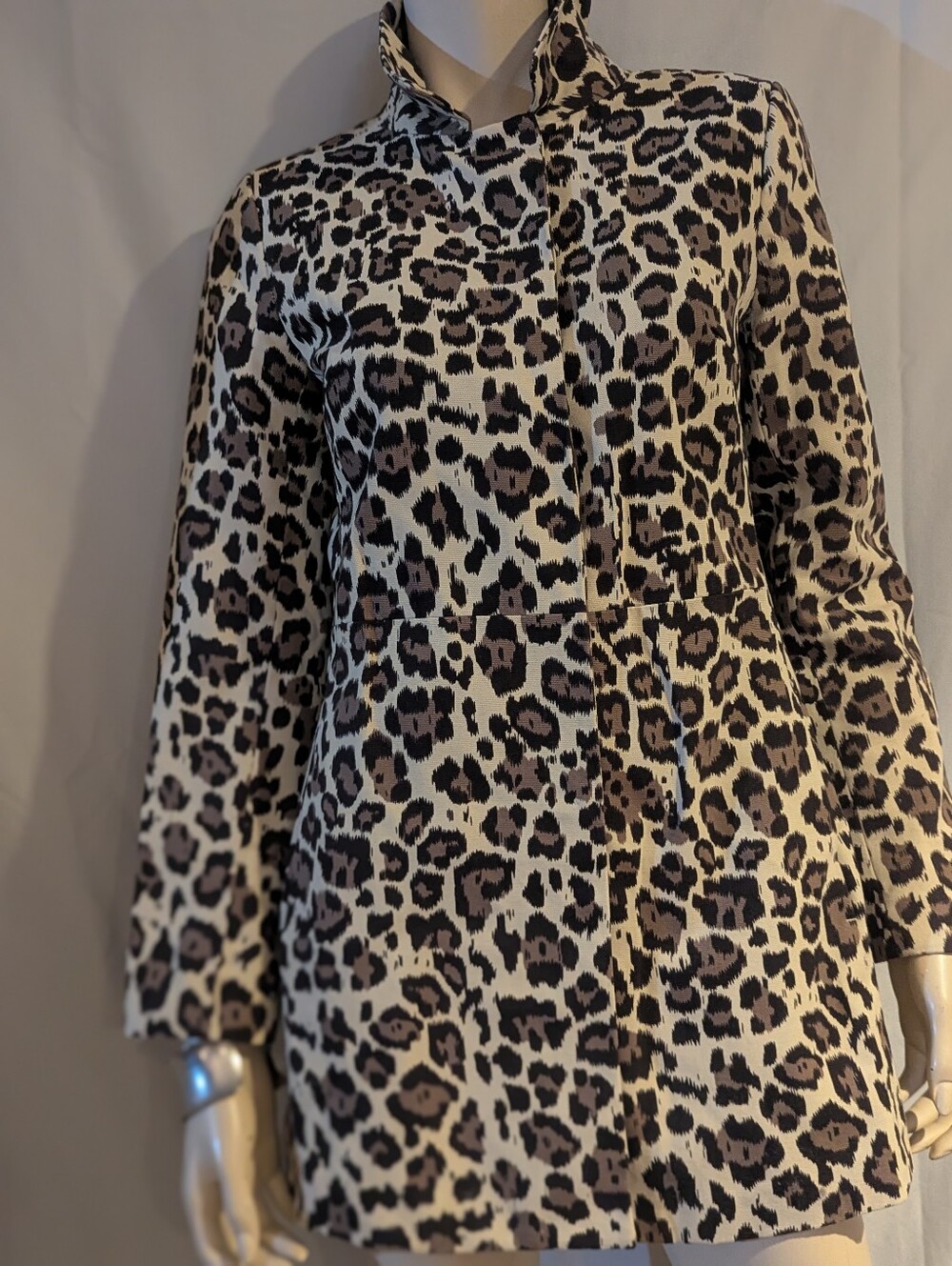 Banana Republic Leopard Print Jacket Size Small